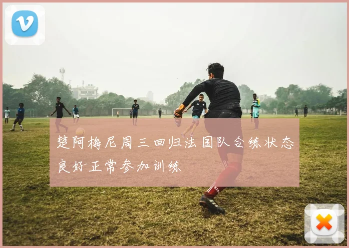 楚阿梅尼周三回归法国队合练状态良好正常参加训练